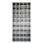 View 54-Door Rear-Loading Private Horizontal Mailbox